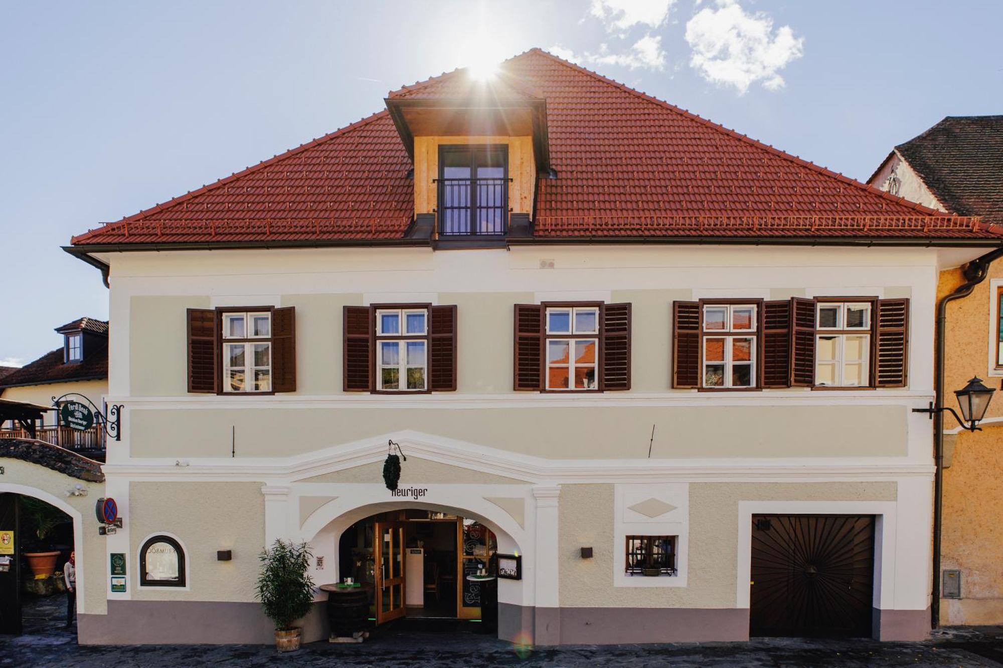 Hotel Weingut Ferdl Denk Weissenkirchen in der Wachau Exterior foto